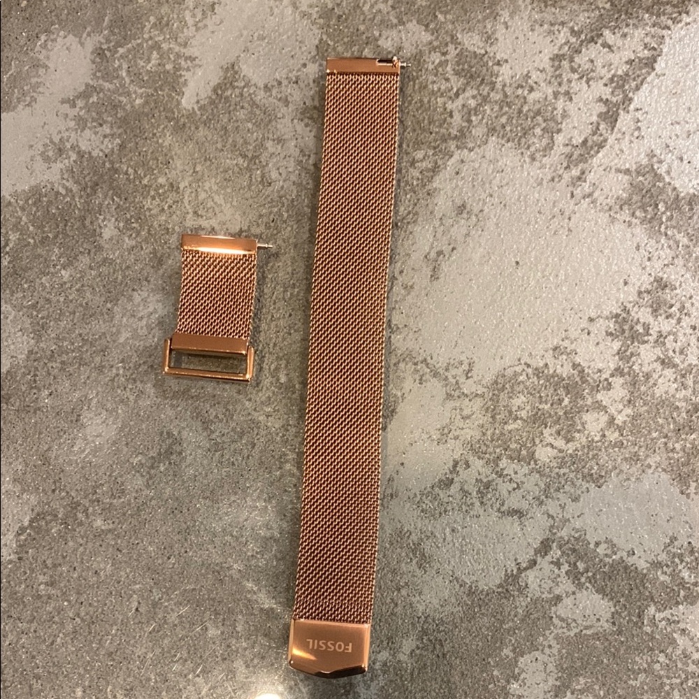 Fossil Rose Gold Watch Bracelet 18mm